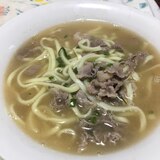 牛肉入り沖縄そば